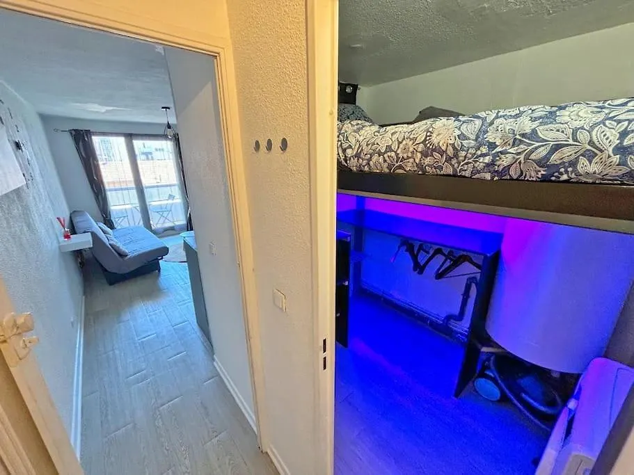 Апартаменты Appartement 2P Terrasse - Clim Ницца