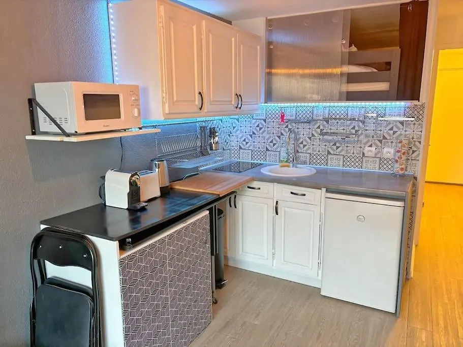 Апартаменты Appartement 2P Terrasse - Clim Ницца
